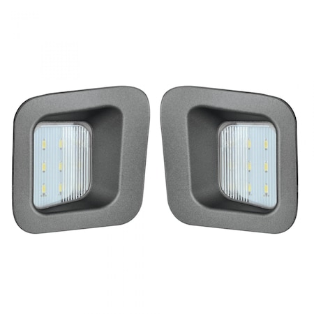 Recon 03-16 RAM PICKUP WHITE LED LICENSE PLATE ILLUMINATION KIT 264903
